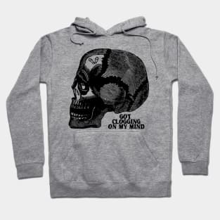 Clog On the Brain BLK Hoodie